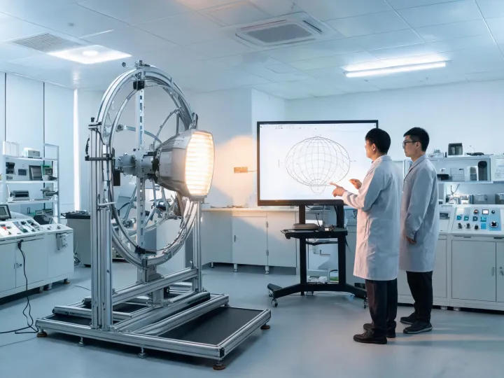 Outdoor lighting photometry laboratory